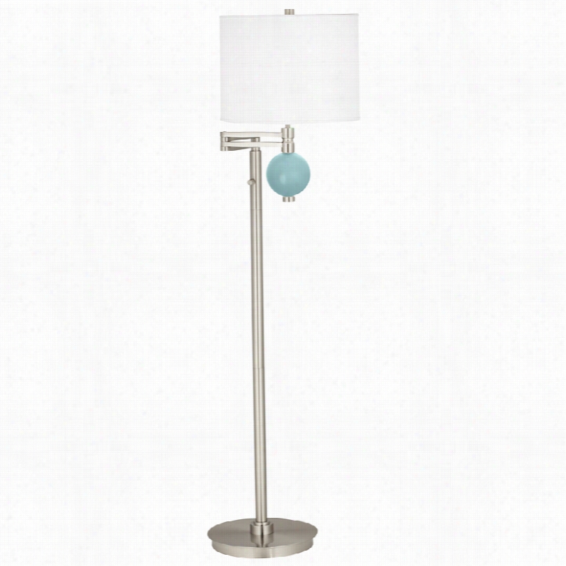 Cont Emporary Raindorp Niko 58-inch-h Swing Arm Lfoor Lamp