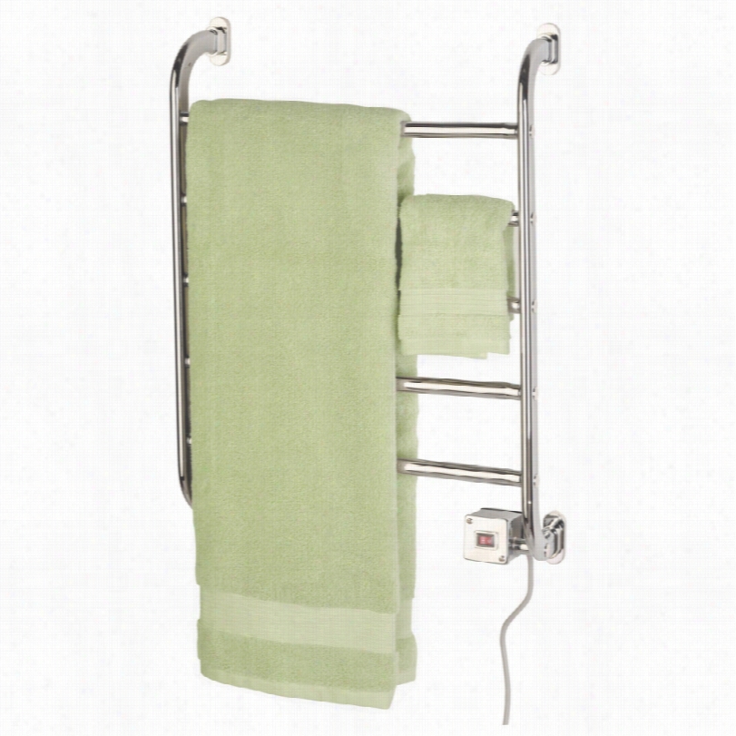 Contemprafy Regeent Wall Mounted Towel Warmer In Chrome
