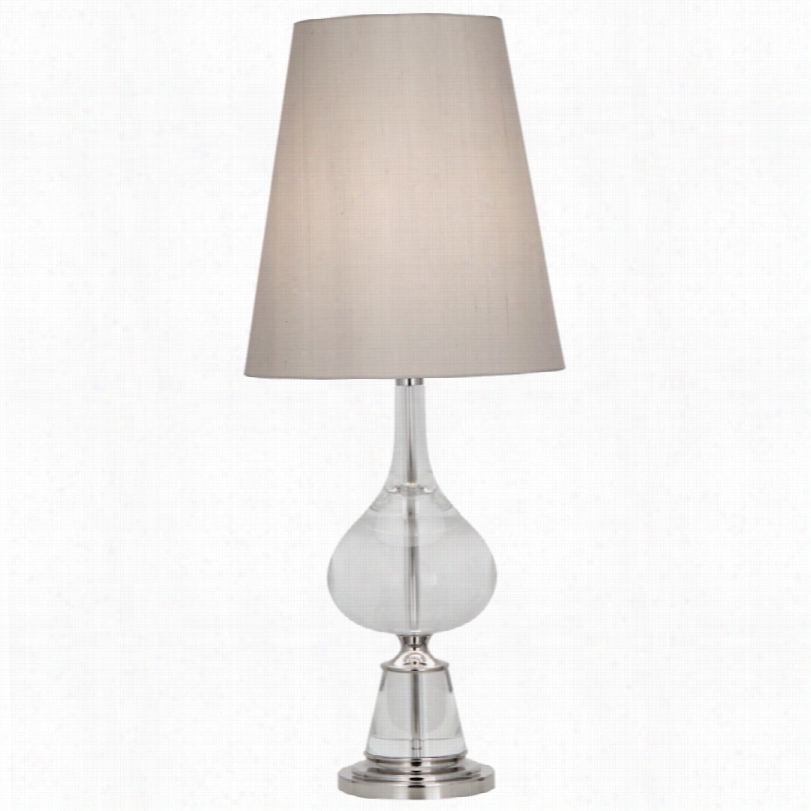 Contemporar Yrobertabbey Jonathan Adler Nickel Through  Crystal Table Lamp