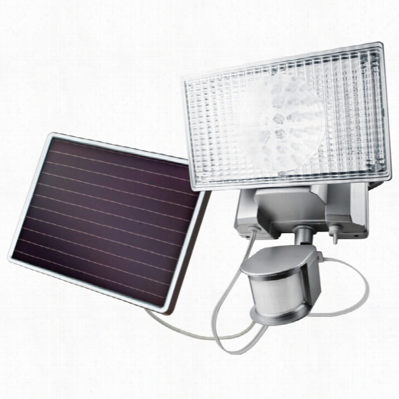 Contemporary Solar Pow Erd Led 6 1/2-inch-h Ouydoor Security Flood Light