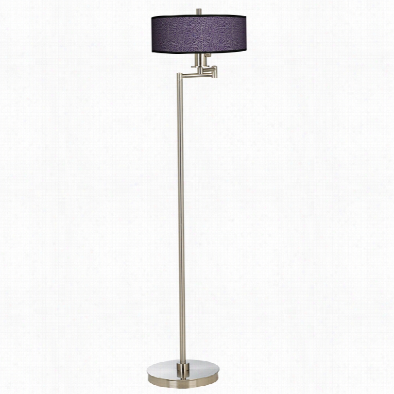 Contemporary Stacy Garcia Seafan Rich Handsome Sum Swing Arm Floor Lamp