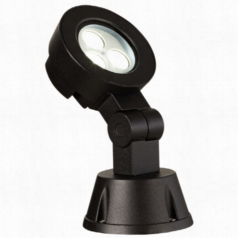 Contemporary Super Duty Modern Blacck Outdoor Led Spot Light