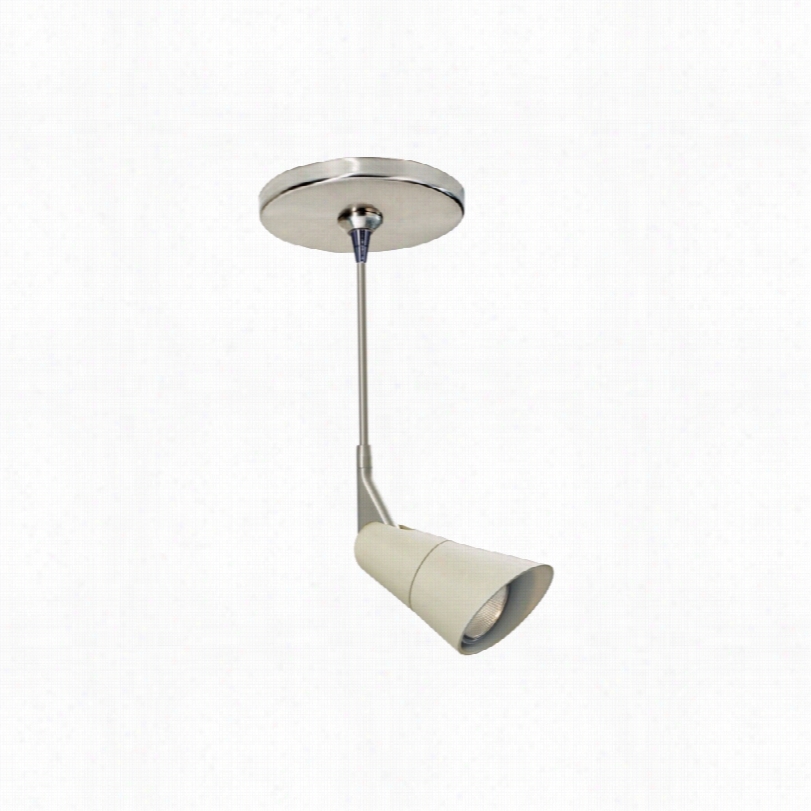 Contemporary Tech Lighting Scania Linen 6-inch Satin Nick El Mini Pendant