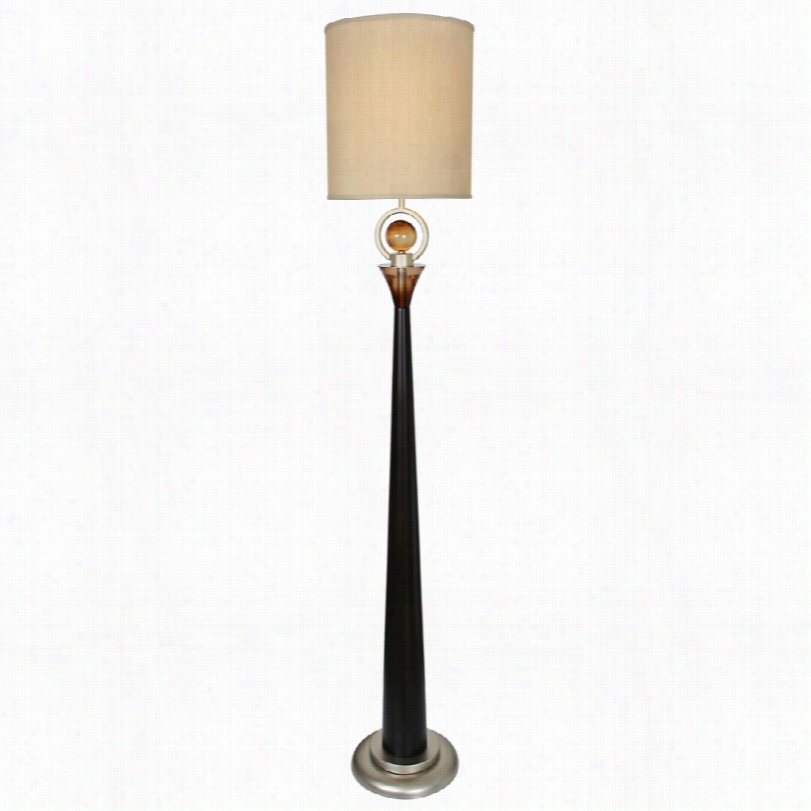 Contemporary Van Teal Great Occasion Modern Cafe Noir Floor Lamp