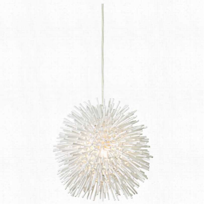 Contemporayr Varaluz Urchin White Modern Mini Pendant Light