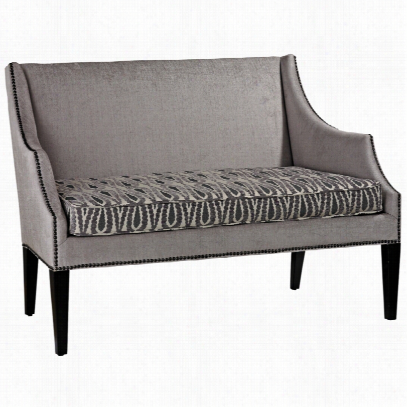 Contemporary Ventnor Abstract Featehrr Upholstered Lov Eseat