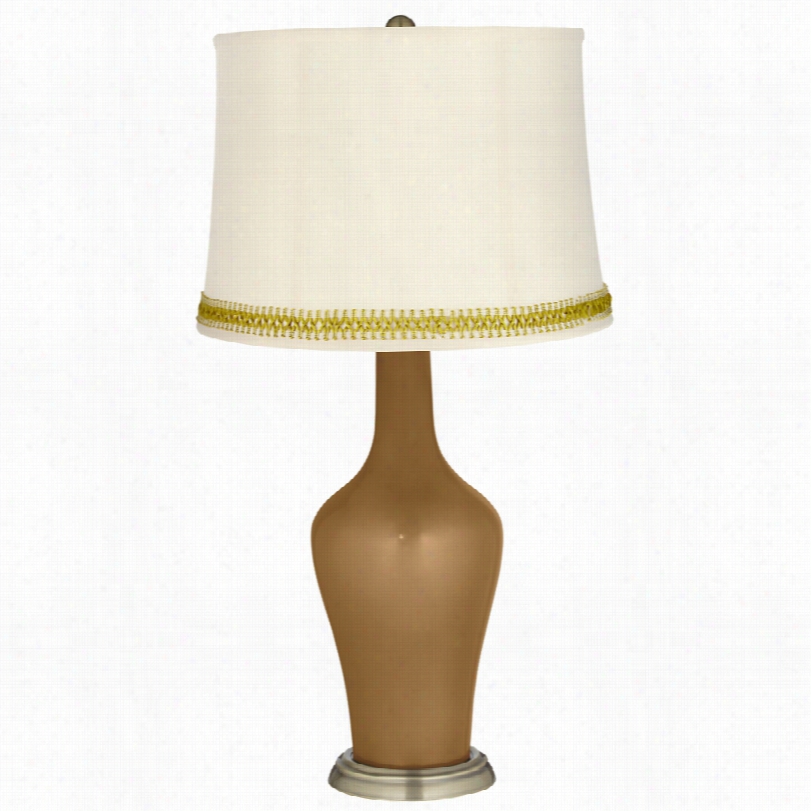 Transitiinal Lightt Bronze Metallic And Open Unite Intimately Trim Anya Table Lamp