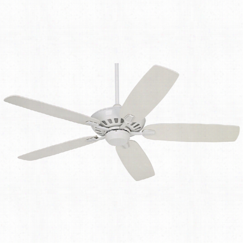 Contemporary  Casa Vieja Journey Ceiling Fan - 52"&quo F; White