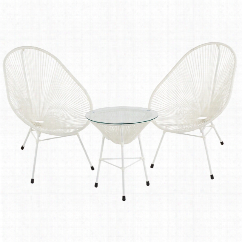 Contemporary Como -piefe Outdoor Table And Chair Set