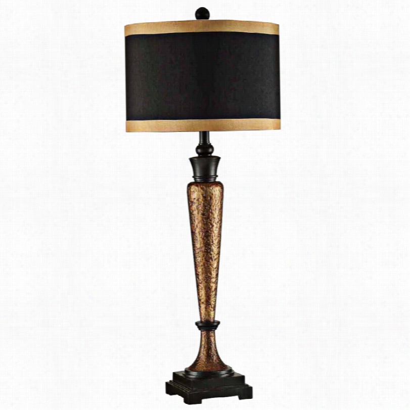 Contemporary Crestview Collection Burnside C Opper Gold Table Lamp