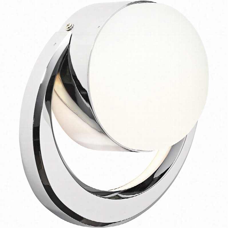 Contemporary Elan Novella Modern Led Etched Glass Waall Sconce