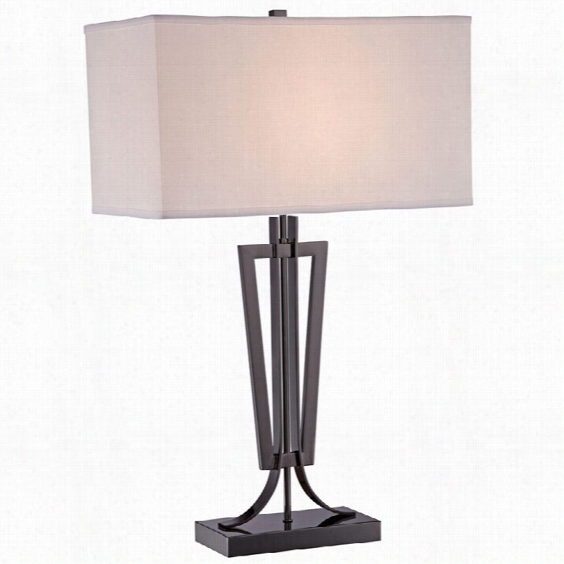 Contemporary George Kovacs Jonathan Gun  Mettql 29-inch-h Table Lamp