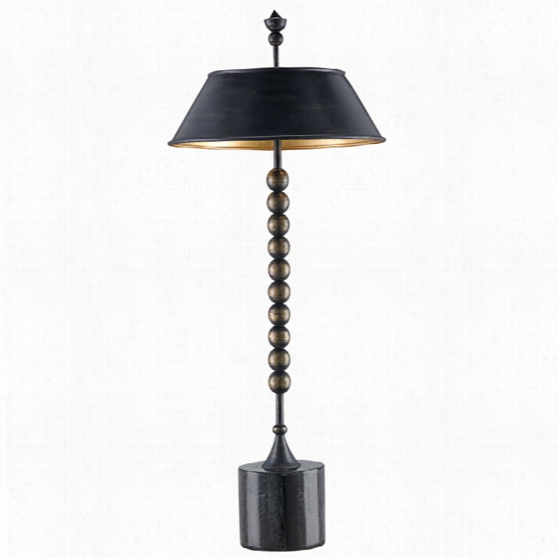 Contemporayr Hapbsurg French Black Currey And Company Tabel Lamp