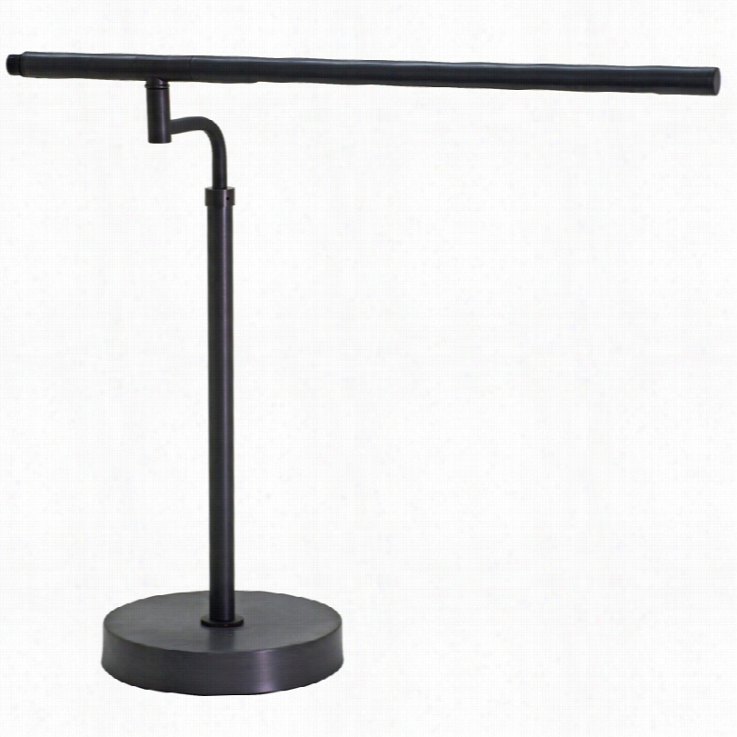 Contdmporary House Of Troy Slim Line Led Oil Rubbed Bronze Desk Lamp