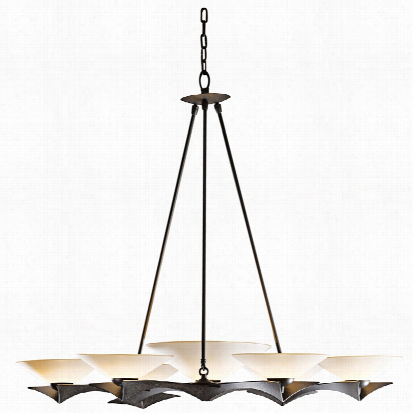 Contemporary Hubbardtkn Forge Else Au Smoke 7l_ight Chandelier