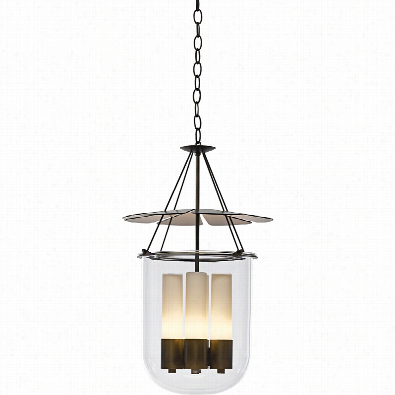 Contemporary Hubbardton Forge Piccadilly Bronze Modern  Pendant Light