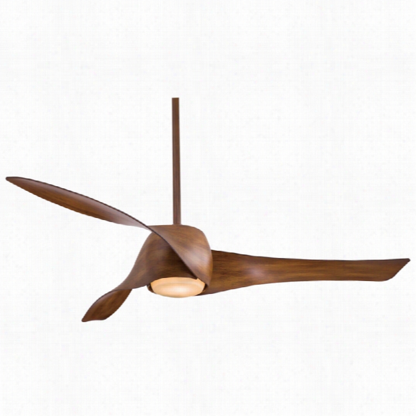 Contemporary Minka Aire Artemis Ceiling Fan - 58"" Idstressed Koa