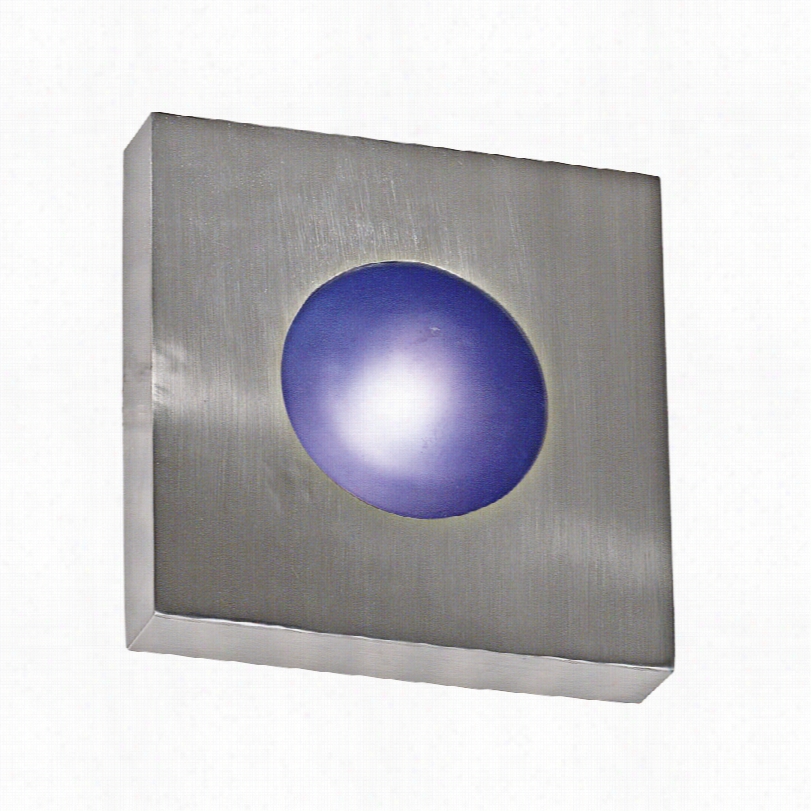 Contemporary Moder N Rend Asunder Aluminum 8-inch-h Outdoor Wall Light