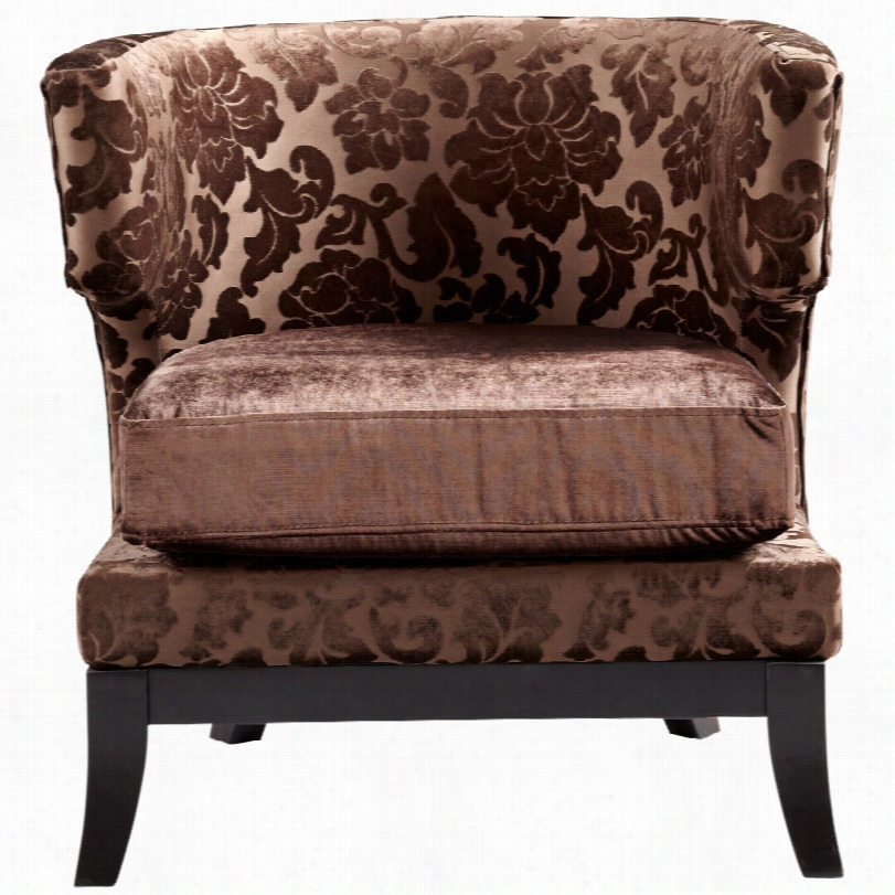 Contemporary Mr. Chocolate Truffles 29 1/-2inch-w Accent Chair