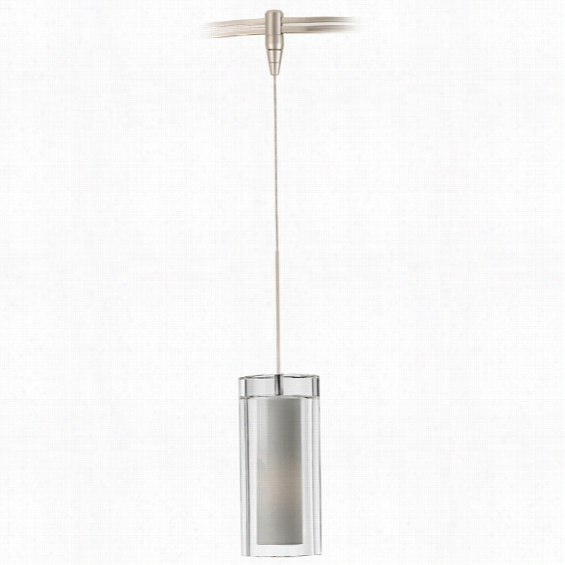 Contemporary Tech Lighting Sara 2 3/4"" Wide Satin Nickel Pendant