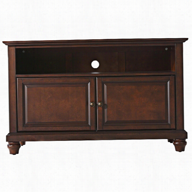 Tradiiona Cambridge 2-door Mahgoany 42-inchtv Stand