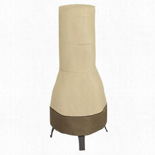 Classic Accessories 55-112-011501-00 Veranda Chimenea Cover In Pebble