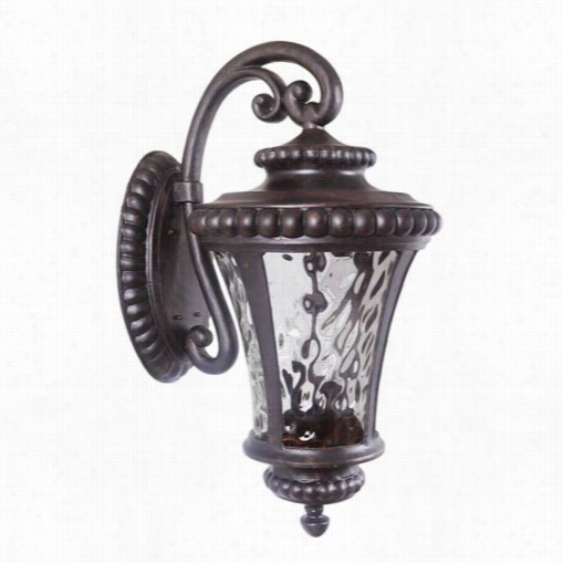 Craftmade Z1284-112 Prescott Ii 3 Loght Outdoor Extra Large Wall Sconce In Peruvian Bronze