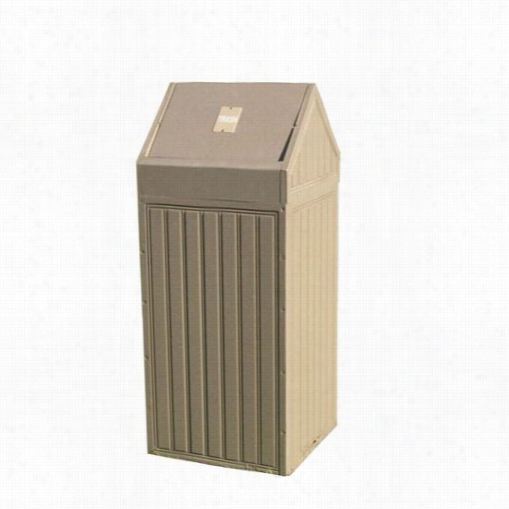 Eagle One T186l 22 Gallon Swing Top Trash Receptacle