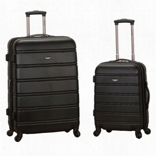 Fox Luggage F225 20""and 28"&qu Ot; 2 Piece Expandable Abs Sinner Set