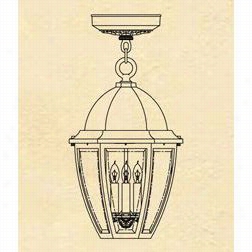 Hanovr Lantern B12621 Large Sturbridge 25w  Per Socket 3 Liht Exterior Glowing Mount