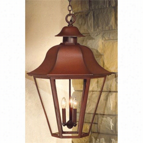 Hanover Lnatefn B6120 Grande Manor 2w By Sockt 3 Light Outdoor Hangig Lantern