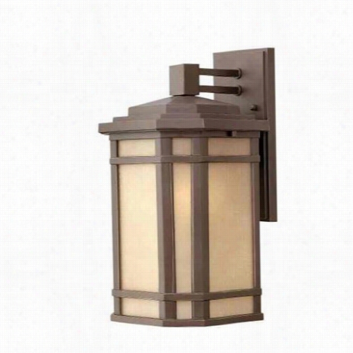 Hinkley Lig Thing 1274oz Cherry Creek Medium 1 Light Outdoor Wall Sconce In Oil Rubbed Bronze