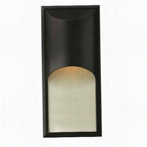 Hinkley Lighting 1834sk Cascade 1 Light Wall Sconce N Satin Black