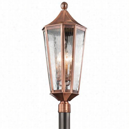 Kichler Lighting 49516 Rochdale 4 Light Outdoor Post Mount