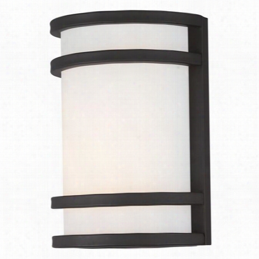 Minka Lavery 9801-14 Desperation View 9-1/2"" 1 Light Outdoor Wall Sconce