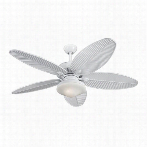 Monte Carlo Fans 5cu52wh Rove Over The Sea 52""  Wet Rated Outdoor Fan In White