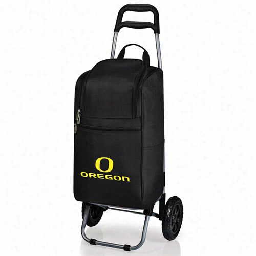 Picnic Time 545-0-175-474-0 University Of Oregon Ducks Digital Printca Rt Cooler In Black