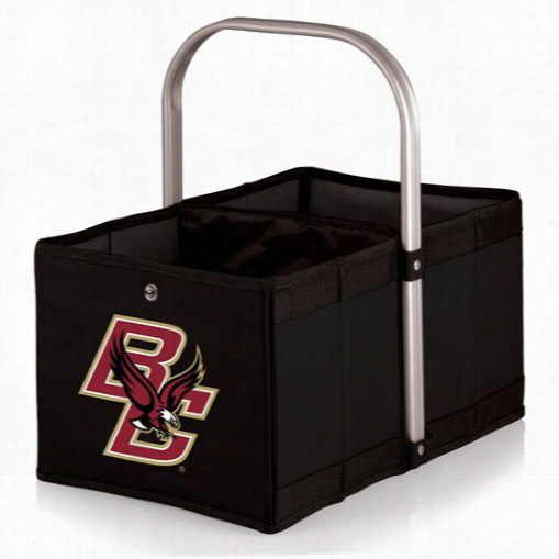 Picnic Time 546-00-179-054-0 Urban Boston College Eagles Digital Print Bakset In Black