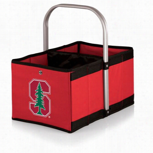 Picnic Time 546-000 Urban Stanford University Cardinal Digital Print Basket