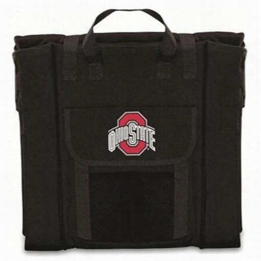 Pincic Time 627-0 0-179-444-0 Stadium Ohio State Buckeyes Digital Print Seat In Black