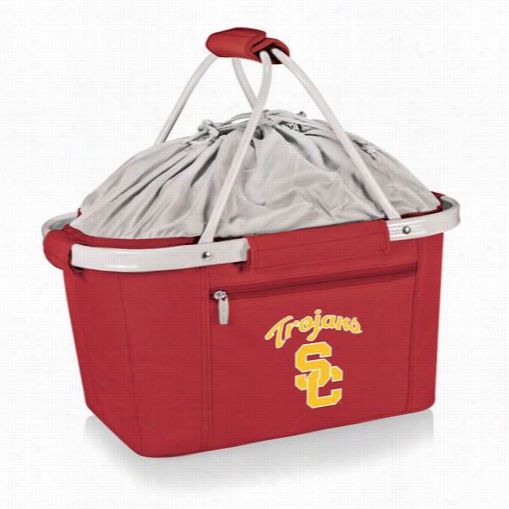 Picnic Time 645-00 Metro University Of Southern California Trojans Digital Print Basket