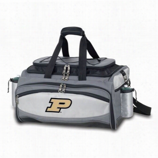 Picnic Time 770-00-175-514-0 Vulcan Purdue U Boilermakers Digital Print Basket In Black