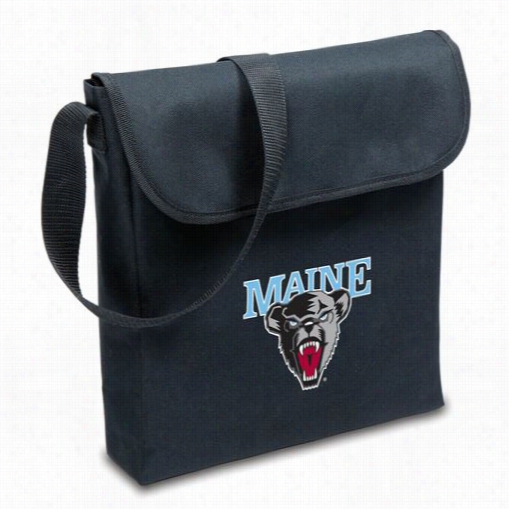 Picnic Time 774-00-175-804-0 V-grill University Of Maine Blaack Bears Digital Calico Bbq Grill In Black