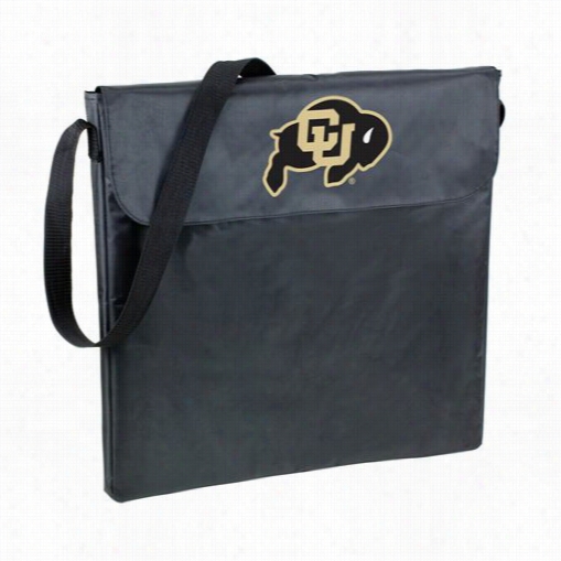 Picnic Time 775-00-175-124-0 X-grill Uinversity Of Colorado Buffaloes Diigiral Print Bbq Grill In Black