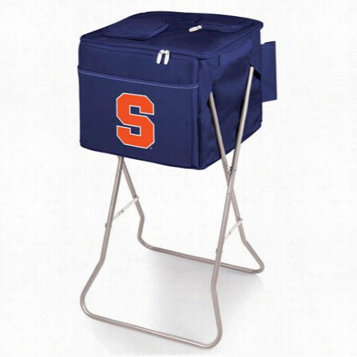 Picnic Occasion  780-00-138-543-0 Party Syracuse University Orange Digital Print Cube In Navy