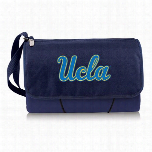 Picnic Time  820-00-138-084-0 Ucla Brui Ns Digital Print Blanket Carry In Navy