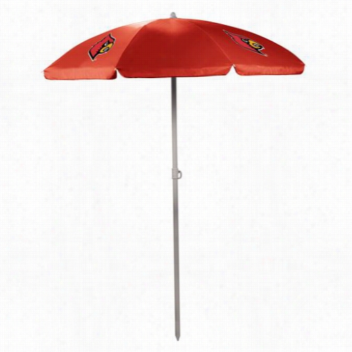 Picnic Time 822-00 Uuniversity Of Louisville Cardinals Digital Print Umbrella