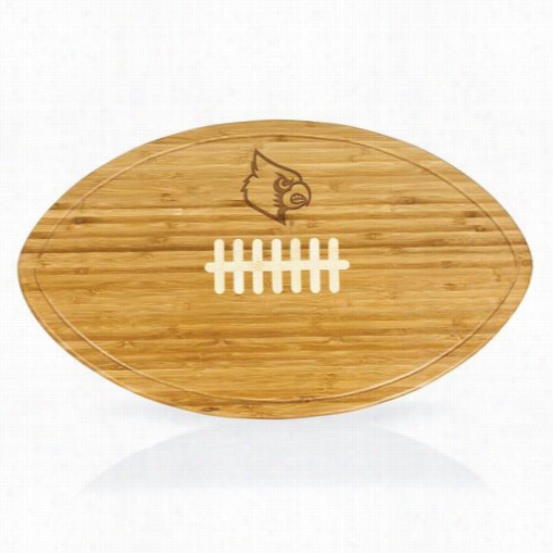 Picnic Time 908-00-5055-303-0 Uuniversity Oflouisville Ccardinals Ickoff Engravde Cutitng Board In Natural Wood