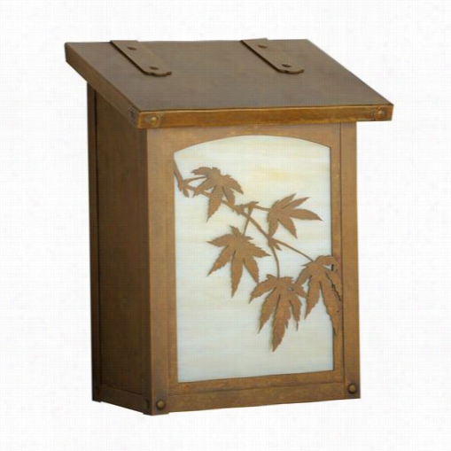 America's Finest Mailboxes Af-361-wb-ch Flowers Plants Vertical English Ivy Mailbox