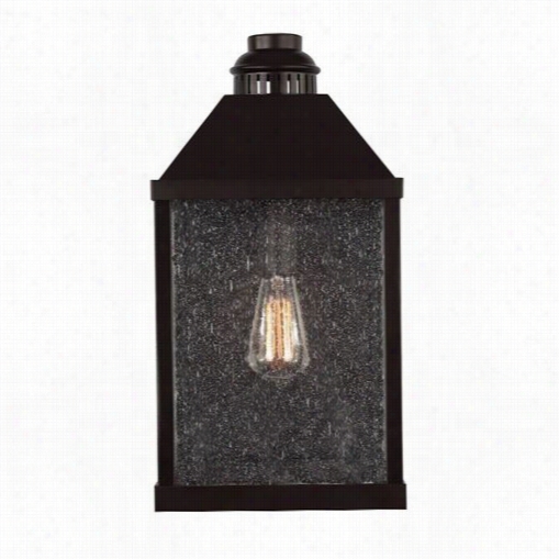 Feiss Ol18002orb Lumiere' 18-1/2""h 1 Lgihy Outdoor Wall Sconce In Oil Rubbed Bronze